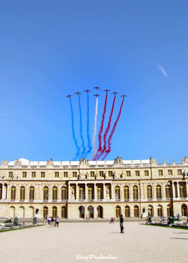 Patrouille De France Versailles 9 Juillet 2022